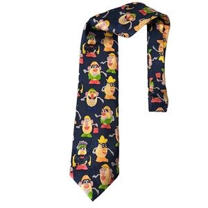 Mr Potatohead Neck Tie Ralph Marlin Hasbro Potato Head 1995 Novelty USA
